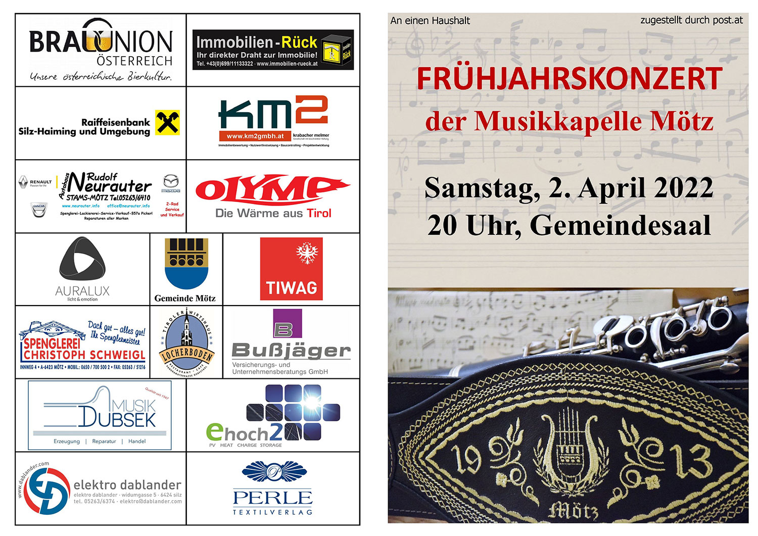 Frühjahrskonzert 2022