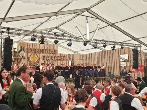 Bezirksmusikfest in Längenfeld