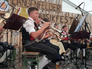 Bezirksmusikfest in Längenfeld