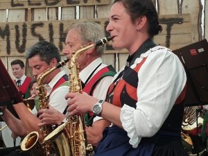 Bezirksmusikfest in Längenfeld