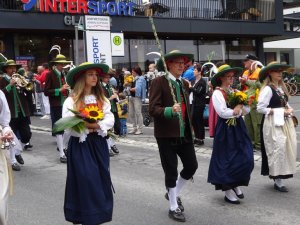 Bezirksmusikfest in Längenfeld